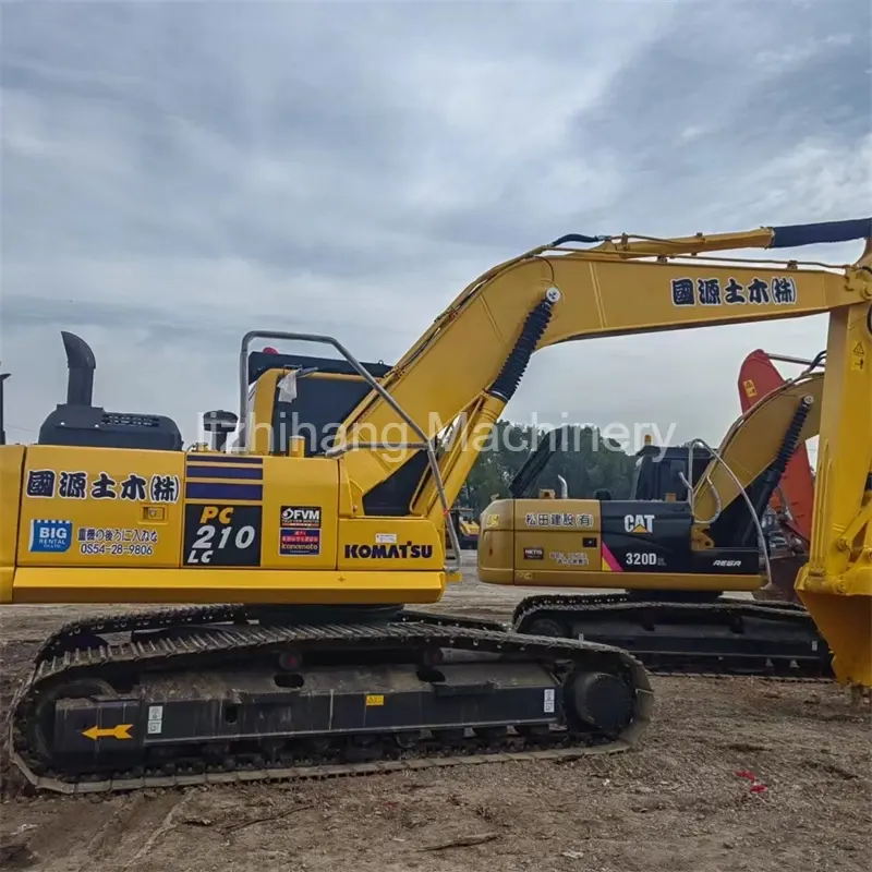 Preço competitivo Komatsu PC210-8 Escavadeira de esteira usada