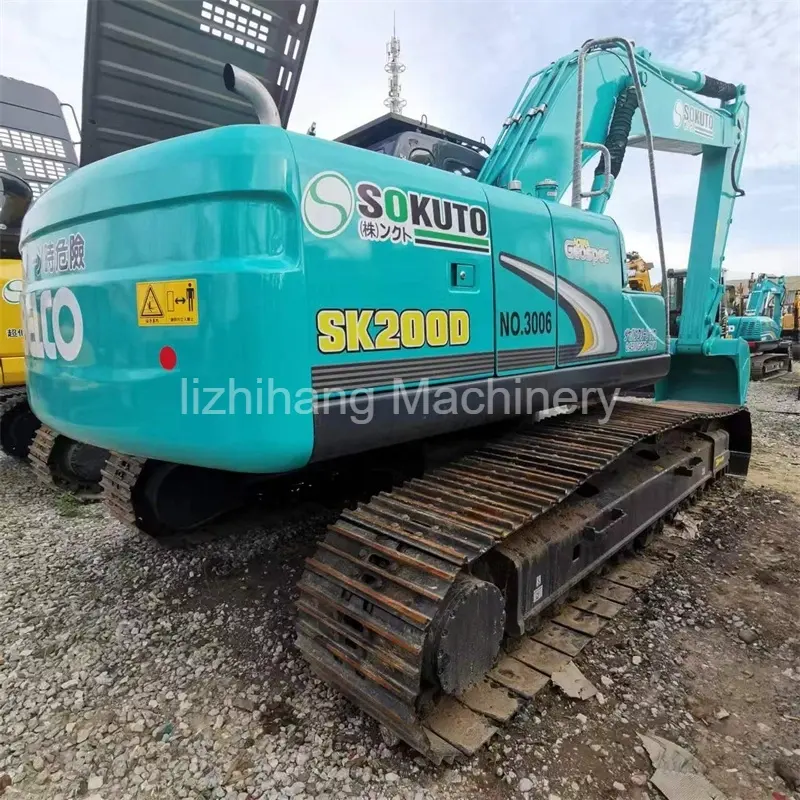 Dijual Ekskavator Hidrolik Kobelco SK200 Bekas